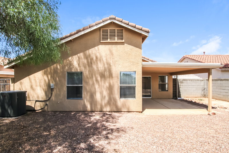2,370/Mo, 5743 E Flossmoor Cir Mesa, AZ 85206 Rear View