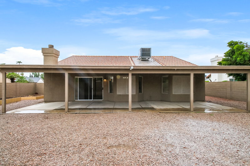 2,530/Mo, 1815 E Ironwood Dr Chandler, AZ 85225 Rear View 2