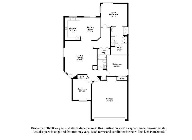 2,055/Mo, 10846 E Dragoon Ave Mesa, AZ 85208 Floor Plan View
