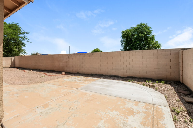 2,480/Mo, 3377 S Tatum Ct Gilbert, AZ 85297 Rear View