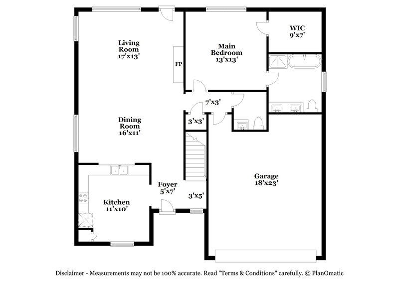 2,530/Mo, 1164 N Naples Dr Chandler, AZ 85226 Floor Plan View