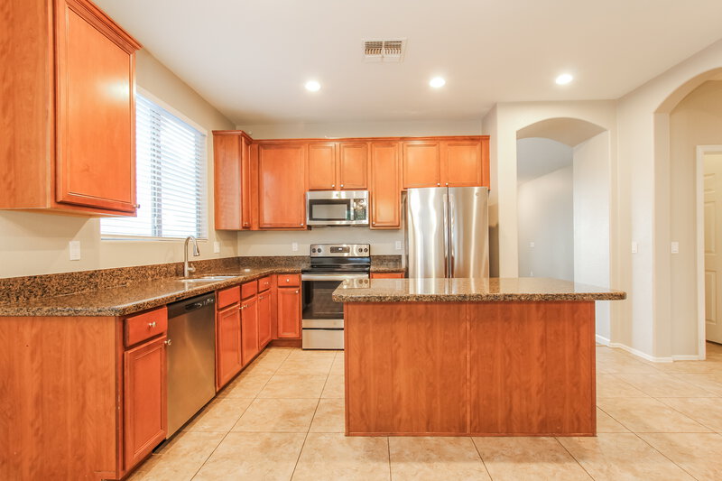 2,230/Mo, 14338 W Crocus Dr Surprise, AZ 85379 Kitchen View 2