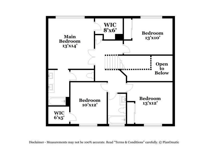 2,200/Mo, 6521 W Preston Ln Phoenix, AZ 85043 Floor Plan View 2