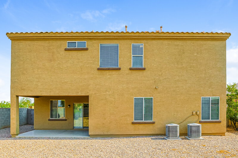 1,990/Mo, 38241 W Padilla St Maricopa, AZ 85138 Rear View