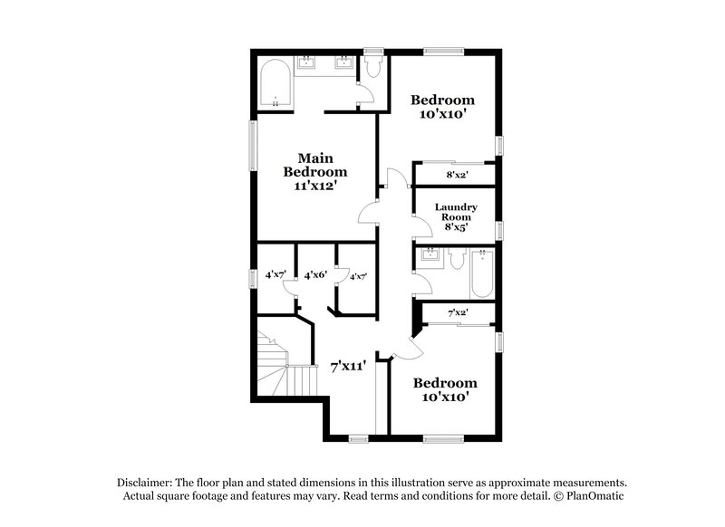 1,945/Mo, 2535 N 149th Ave Goodyear, AZ 85395 Floor Plan View 2