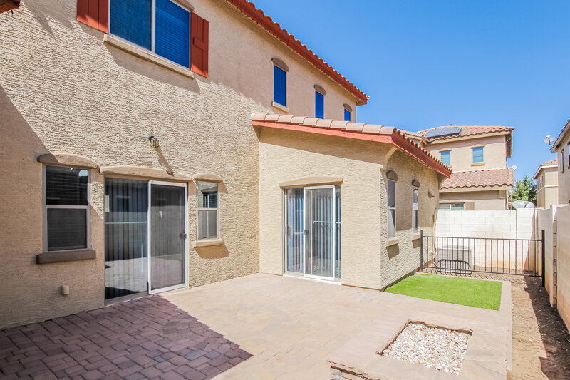 1,945/Mo, 2535 N 149th Ave Goodyear, AZ 85395 Rear View