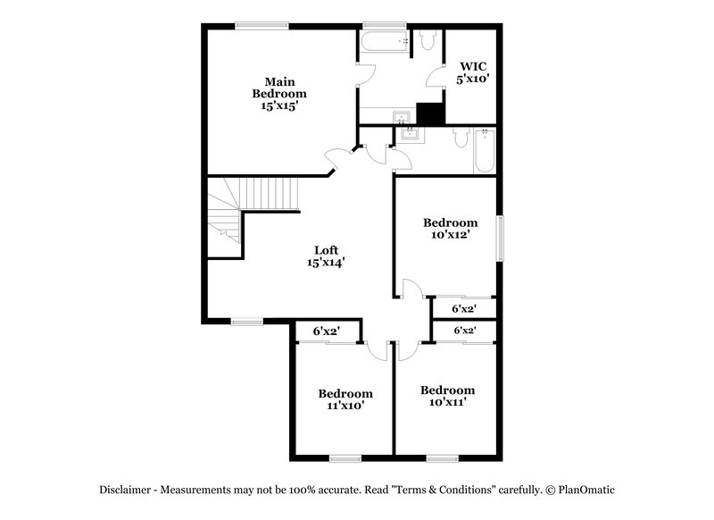 2,095/Mo, 6823 N 130th Ave Glendale, AZ 85307 Floor Plan View 2