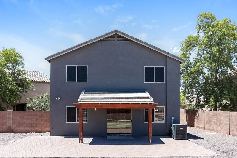 1,985/Mo, 35411 N Danish Red Trail San Tan Valley, AZ 85143 Rear View
