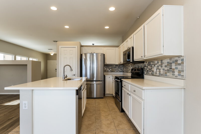 1,875/Mo, 45129 W Desert Cedars Ln Maricopa, AZ 85139 Kitchen View 2