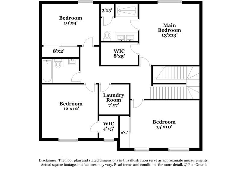 2,195/Mo, 7203 W Illini St Phoenix, AZ 85043 Floorplan View 2