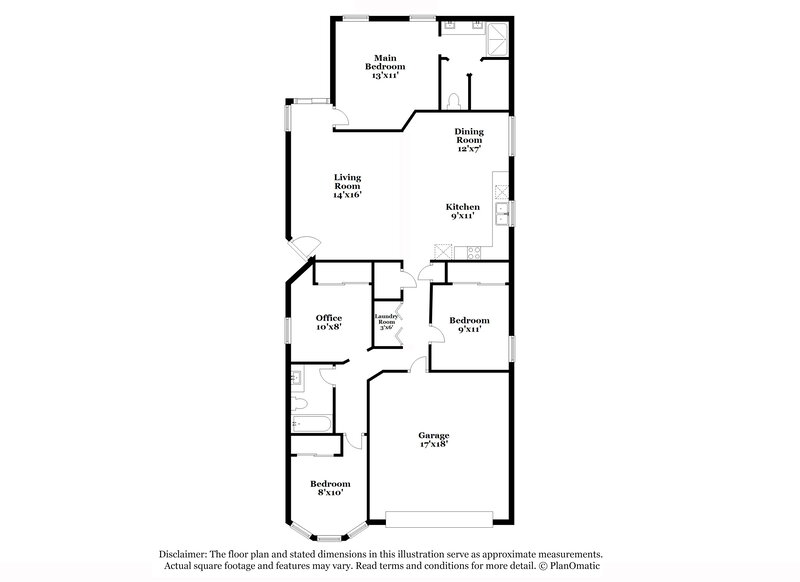 2,405/Mo, 19238 N 31st St Phoenix, AZ 85050 Floor Plan View