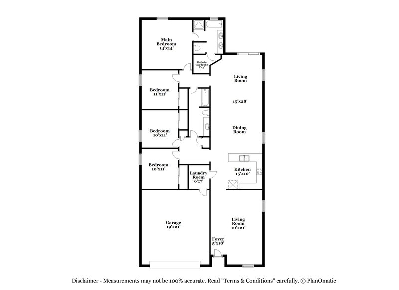 2,765/Mo, 3761 W Eastman Ct Anthem, AZ 85086 Floor Plan View