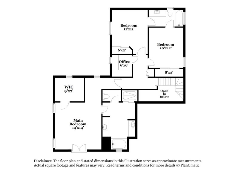 3,590/Mo, 2347 W Jake Haven Phoenix, AZ 85085 Floor Plan View