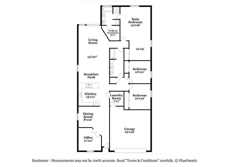 2,230/Mo, 41240 N Hudson Trl Anthem, AZ 85086 Floor Plan View