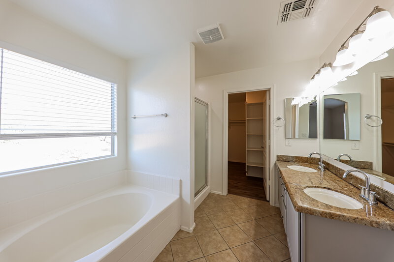 1,995/Mo, 24236 W Lasso Ln Buckeye, AZ 85326 Main Bathroom View