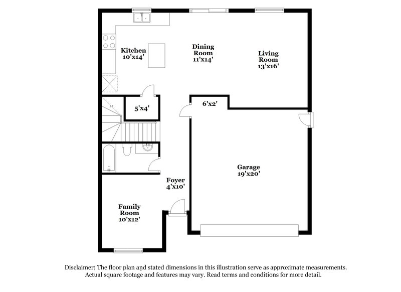 2,310/Mo, 7332 W Preston Ln Phoenix, AZ 85043 Floor Plan View
