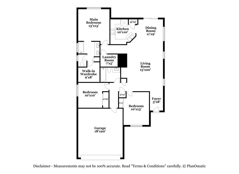2,235/Mo, 1904 W ST Exupery Dr Anthem, AZ 85086 Floor Plan View