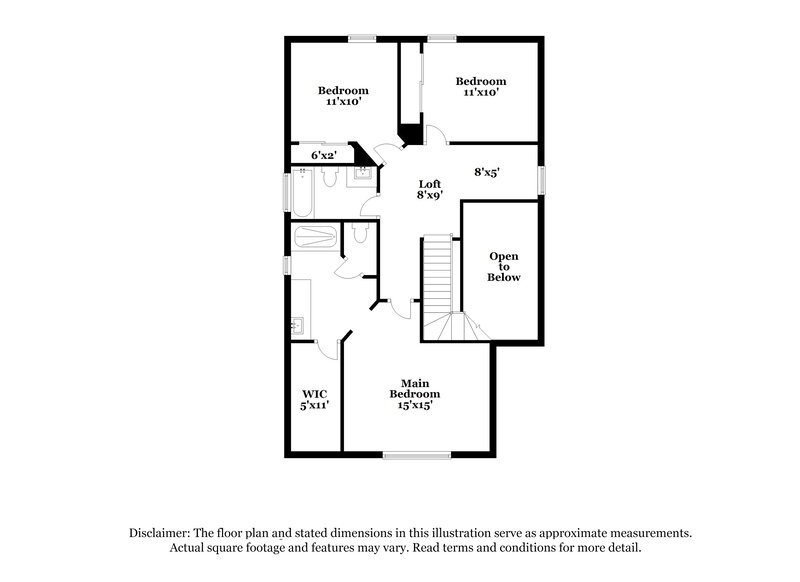 3,080/Mo, 16615 N 19th Street Phoenix, AZ 85022 Floor Plan View