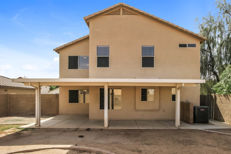 2,420/Mo, 1766 E Del Rio St Gilbert, AZ 85295 Rear View