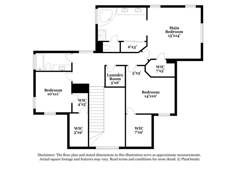 1,970/Mo, 11987 W Belmont Drive Avondale, AZ 85323 Floor Plan View 2