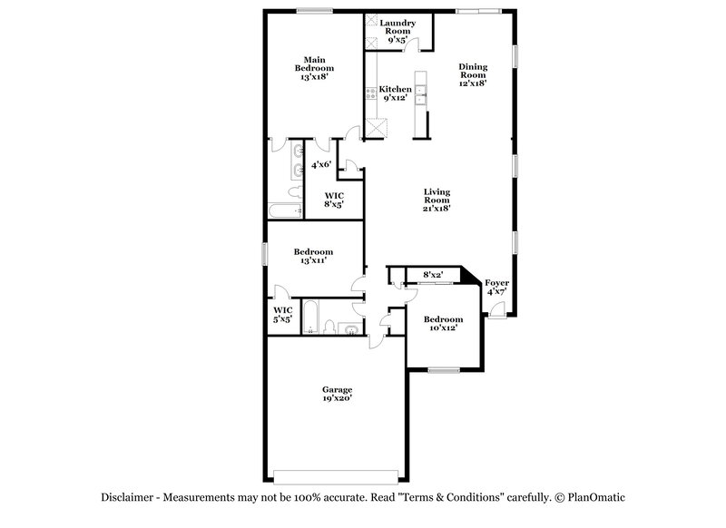 2,000/Mo, 1733 E Silversmith Trl San Tan Valley, AZ 85143 Floorplan View