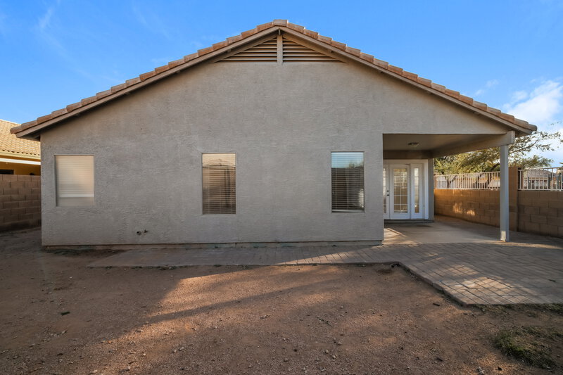 2,390/Mo, 11242 E Camino St Mesa, AZ 85207 Rear View