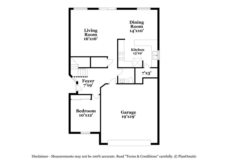2,165/Mo, 21790 W Ashleigh Marie Dr Buckeye, AZ 85326 Floor Plan View