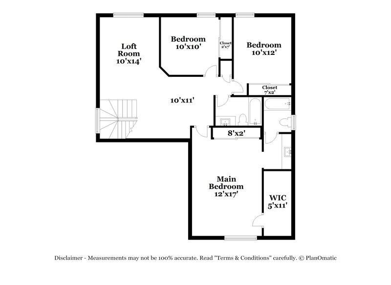 2,190/Mo, 12737 W. Desert Flower Rd Avondale, AZ 85392 Floor Plan View 2