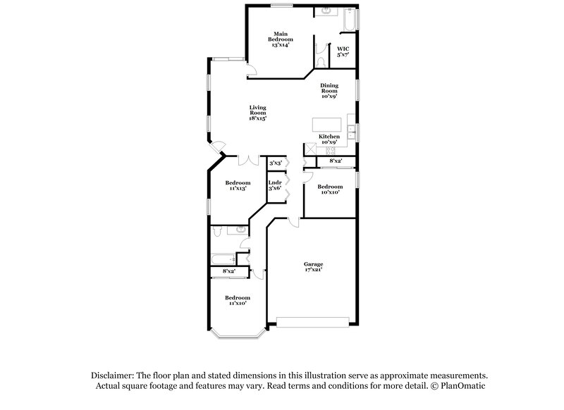 1,755/Mo, 41661 W Sunland Dr Maricopa, AZ 85138 Floor Plan View