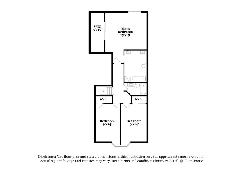 2,885/Mo, 1626 E Villa Theresa Dr Phoenix, AZ 85022 Floor Plan View 2