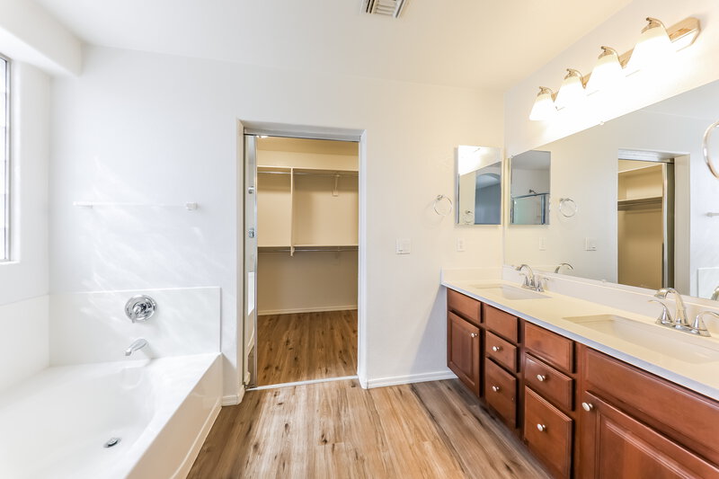 2,260/Mo, 2768 S 160th Ln Goodyear, AZ 85338 Main Bathroom View