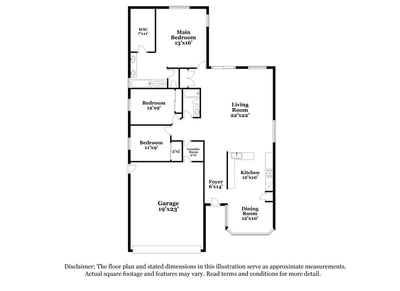 2,365/Mo, 4057 E Page Ave Gilbert, AZ 85234 Floor Plan View