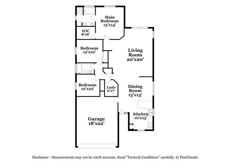 2,870/Mo, 12571 W Fairmount Ave Avondale, AZ 85392 Floor Plan View