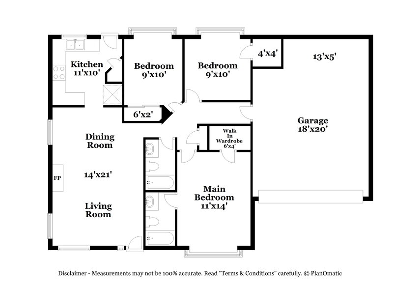 2,275/Mo, 1144 E Liberty Shores Dr Gilbert, AZ 85234 Floor Plan View