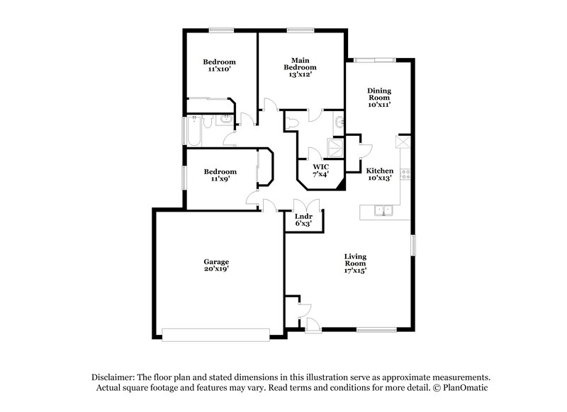 1,845/Mo, 2560 S Powell Rd Apache Junction, AZ 85119 Floor Plan View
