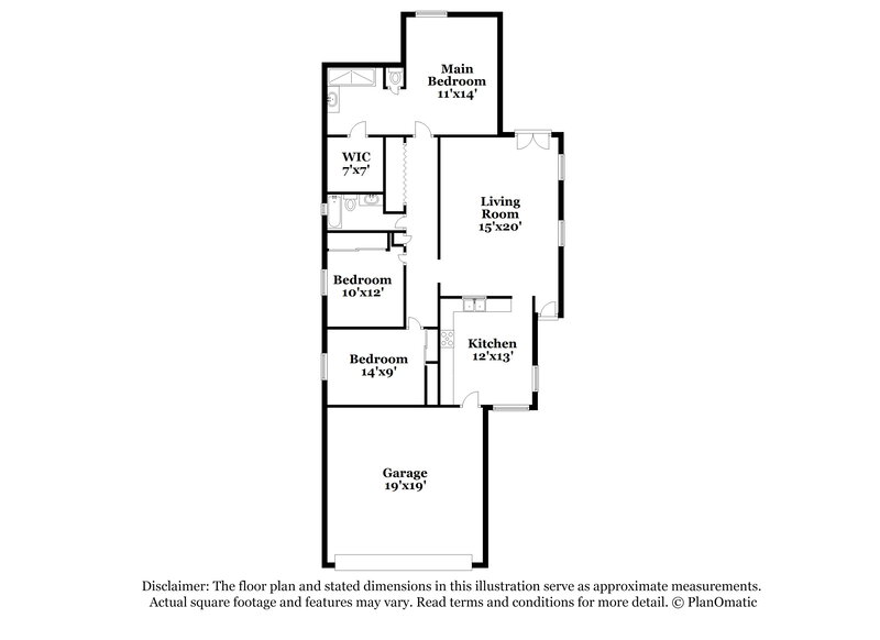 2,625/Mo, 1143 E Butler Dr Chandler, AZ 85225 Floor Plan View