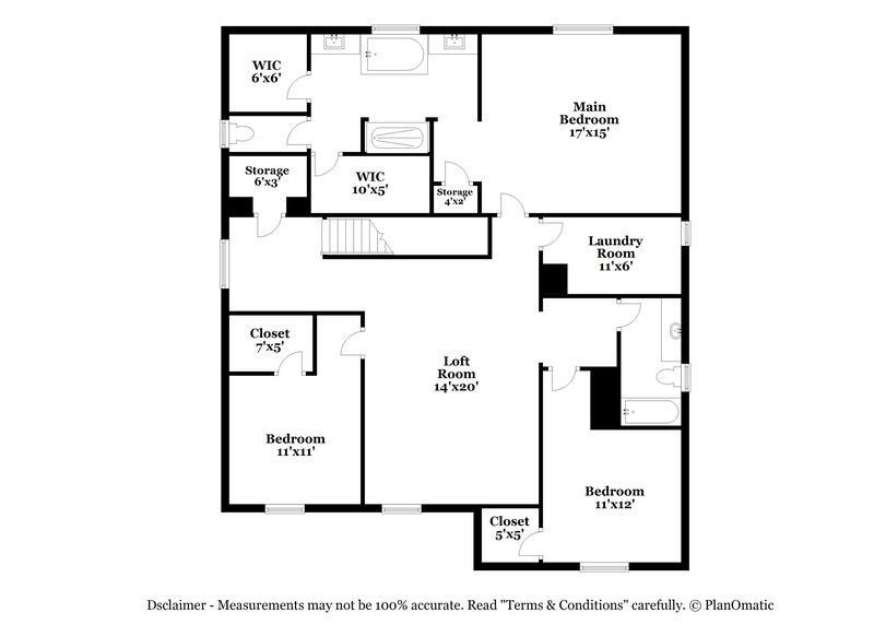 2,490/Mo, 4819 W St Anne Ave Laveen, AZ 85339 Floor Plan View