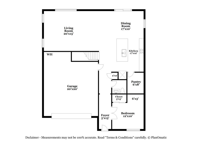 2,490/Mo, 4819 W St Anne Ave Laveen, AZ 85339 Floor Plan View 2