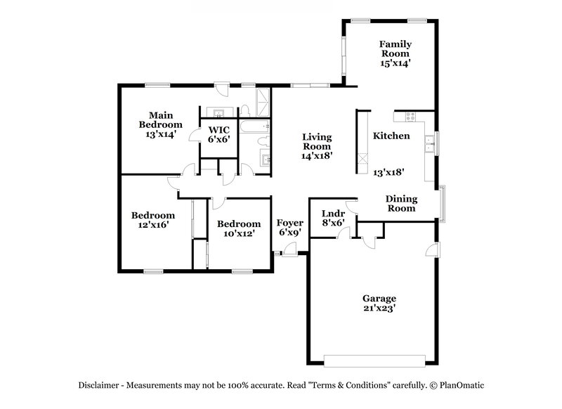 2,370/Mo, 502 W Barrow Dr Chandler, AZ 85225 Floor Plan View