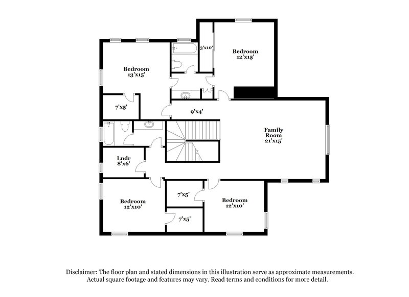 3,125/Mo, 7117 W Sophie Ln Laveen, AZ 85339 Floor Plan View 2