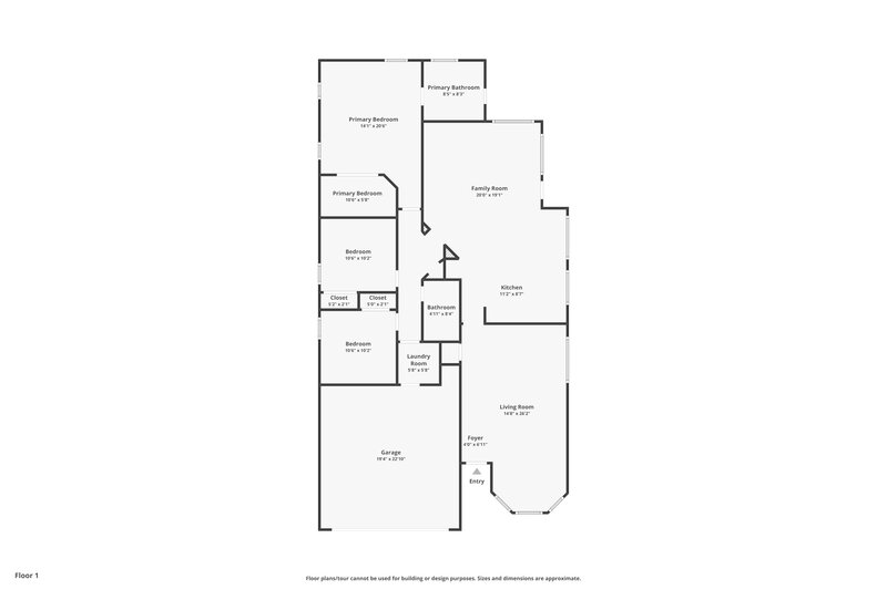 2,485/Mo, 6490 W Wahalla Ln Glendale, AZ 85308 Floor Plan View
