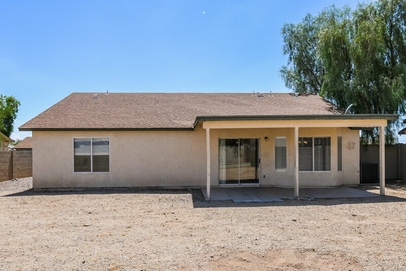 2,045/Mo, 527 N Bailey Cir Mesa, AZ 85207 Rear View