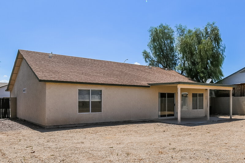 2,045/Mo, 527 N Bailey Cir Mesa, AZ 85207 Rear View 2