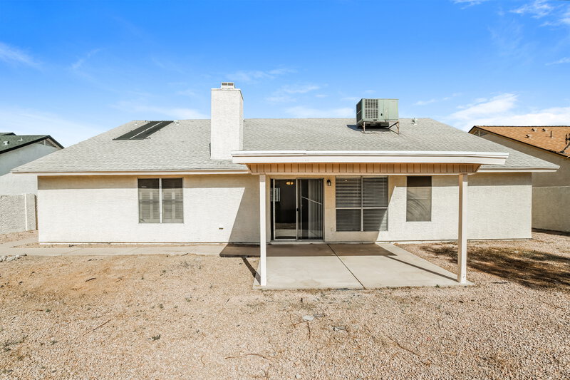 2,380/Mo, 4837 E Grandview St Mesa, AZ 85205 Rear View