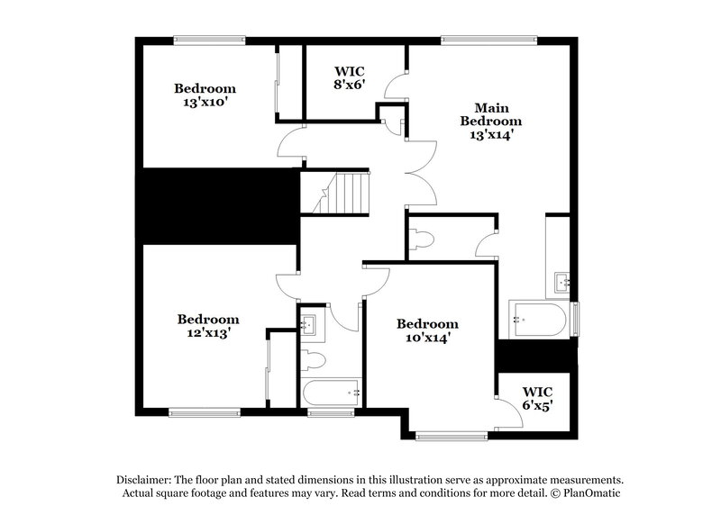 1,925/Mo, 12811 W Sharon Dr El Mirage, AZ 85335 Floor Plan View 2