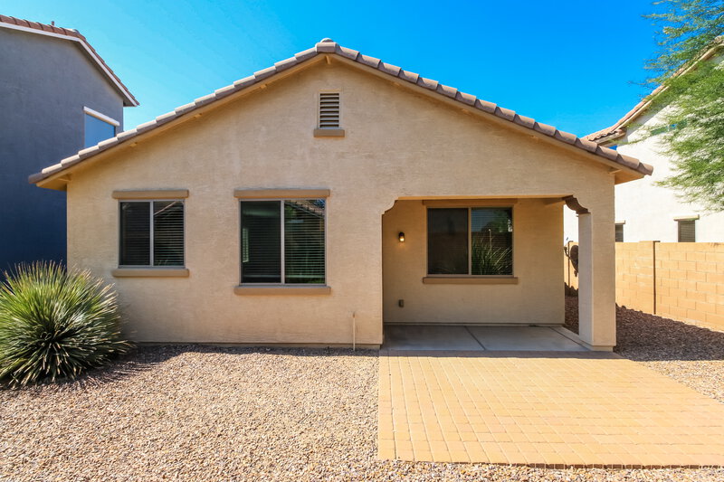 2,245/Mo, 4126 E Thunderheart Trl Gilbert, AZ 85297 Rear View