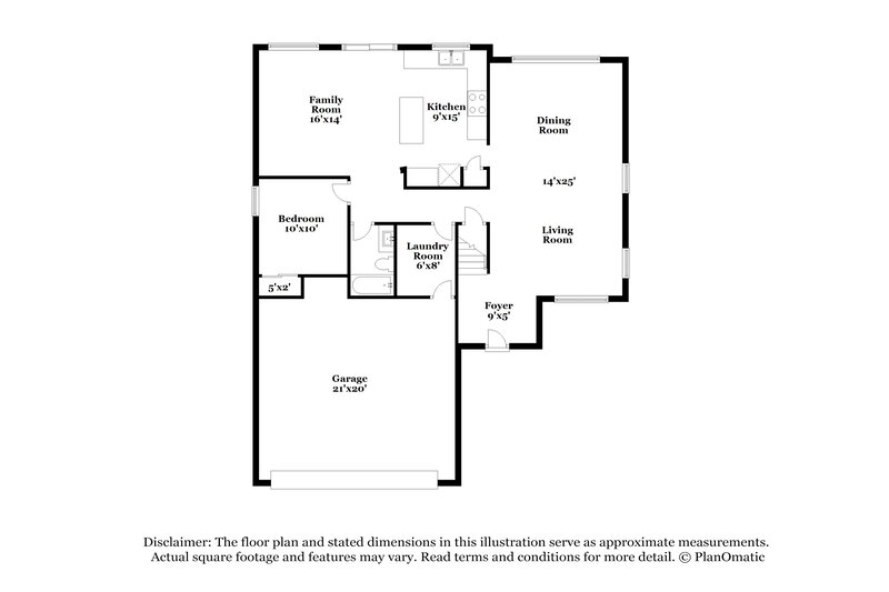 3,320/Mo, 10806 W Sands Dr Sun City, AZ 85373 Floor Plan View