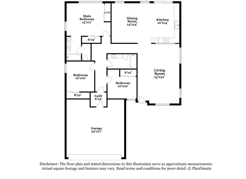 2,355/Mo, 832 W Leah Ln Gilbert, AZ 85233 Floor Plan View
