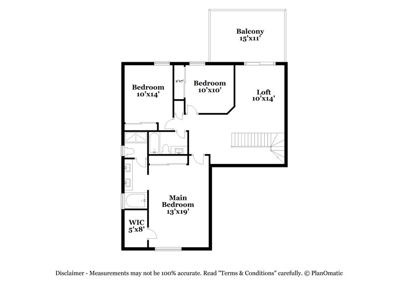 2,930/Mo, 12529 W Colter St Litchfield Park, AZ 85340 Floorplan View 2