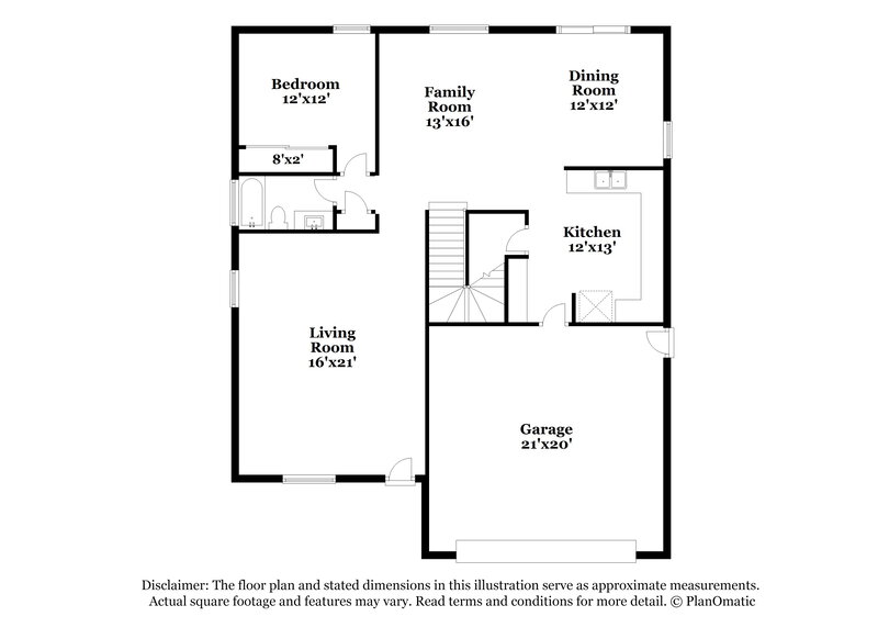 2,600/Mo, 7006 W Carson Rd Laveen, AZ 85339 Floor Plan View 2